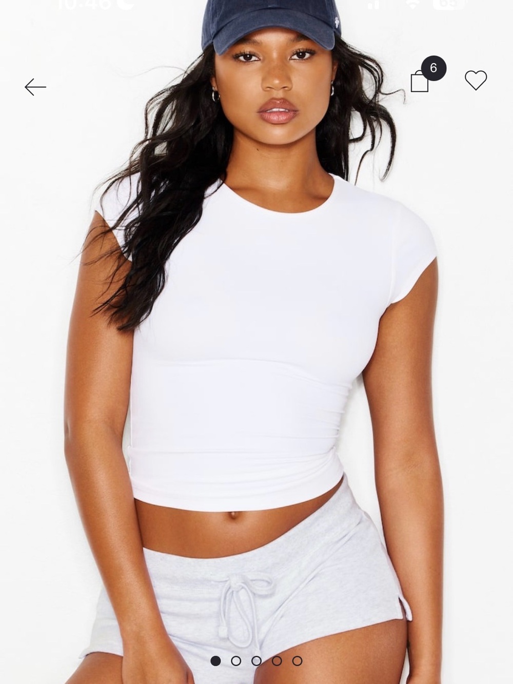 Garage - Sleek crewneck tee (White)